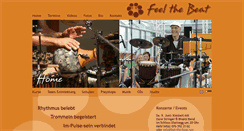 Desktop Screenshot of feel-the-beat.net